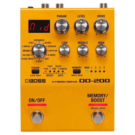 Boss OD-200 Hybrid Drive