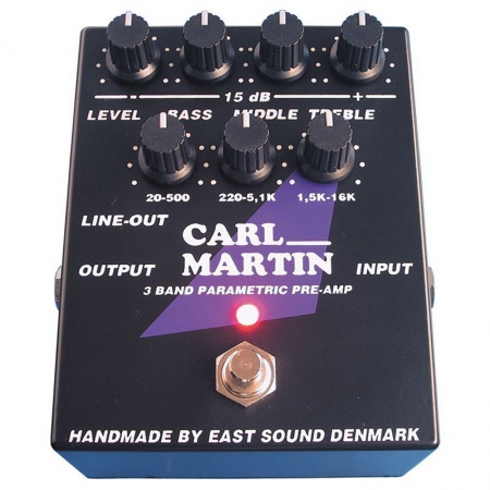 Carl Martin 3 Band Parametric Pre-Amp