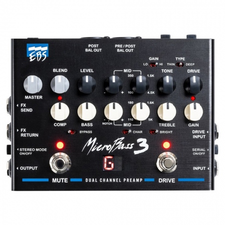 EBS MicroBass 3 Preamp