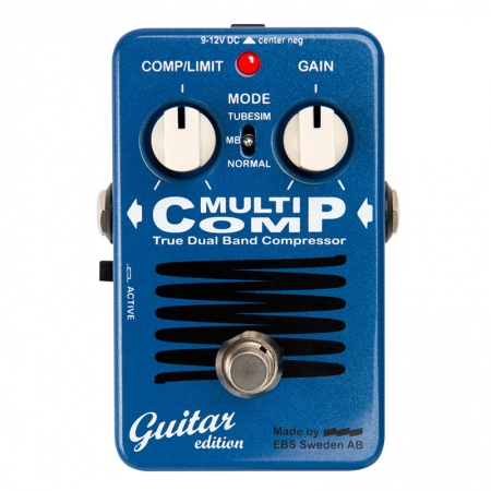 EBS MultiComp True Dual Band Compressor Guitar Edition