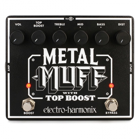 Electro-Harmonix Metal Muff with Top Boost Distortion Electro-Harmonix Metal Muff with Top Boost Distortion