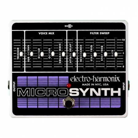 Electro-Harmonix Micro Synthesizer Analog Guitar Microsynth Electro-Harmonix Micro Synthesizer Analog Guitar Microsynth