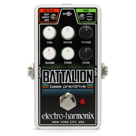 Electro-Harmonix Nano Battalion Bass Preamp/Overdrive