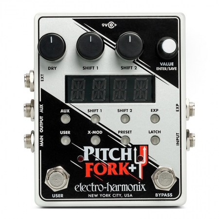 Electro-Harmonix Pitch Fork+ Plus Polyphonic Pitch-Shifter