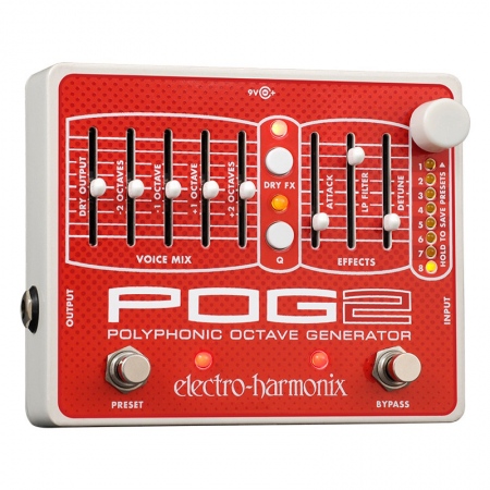 Electro-Harmonix POG2 Polyphonic Octave Generator Electro-Harmonix POG2 Polyphonic Octave Generator