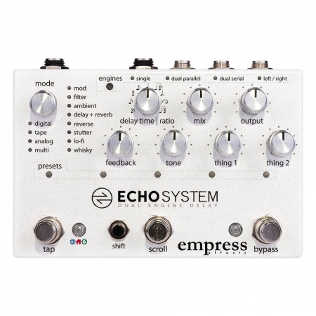 Empress Effects Echosystem Dual Engine Delay Empress Effects Echosystem Dual Engine Delay