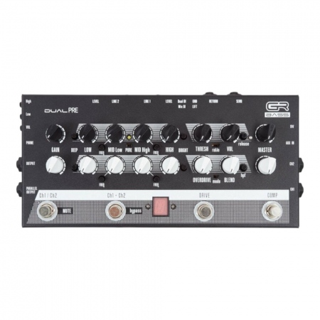 GR Bass Dual Pre Bass Preamp/Overdrive