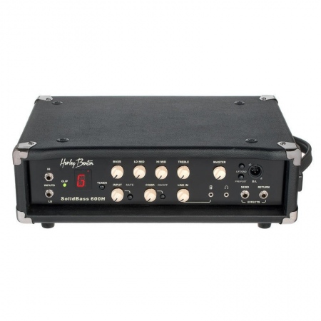 Harley Benton SolidBass 600H Head 600W Bass Amp Head