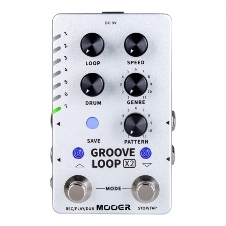 Mooer Groove Loop X2 Drum Machine/Looper