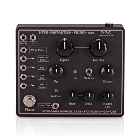 Retro Mechanical Labs Hyde Distortion Filter Euro Distortion Retro Mechanical Labs Hyde Distortion Filter Euro Distortion