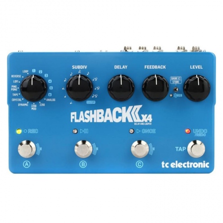 TC Electronic Flashback 2 X4 Delay/Looper TC Electronic Flashback 2 X4 Delay/Looper