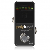 TC Electronic PolyTune 3 Noir Tuner/Buffer