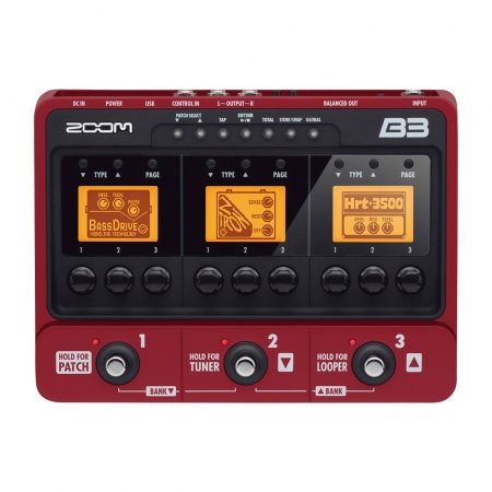 Zoom B3 Bass Multi-Effects
